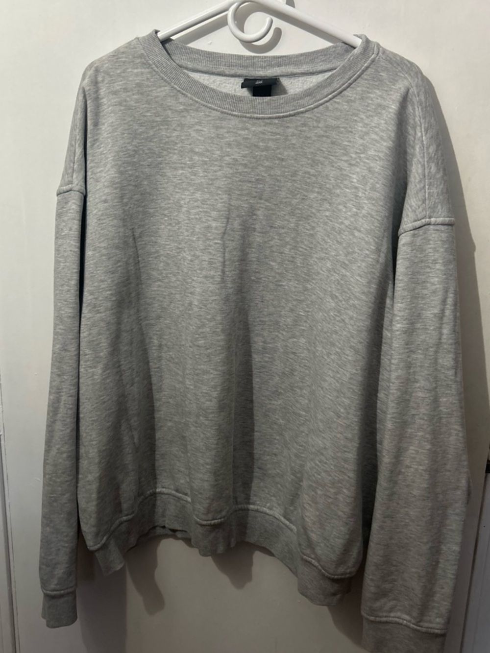 H&M Light Gray Men's Crewneck Sweatshirt